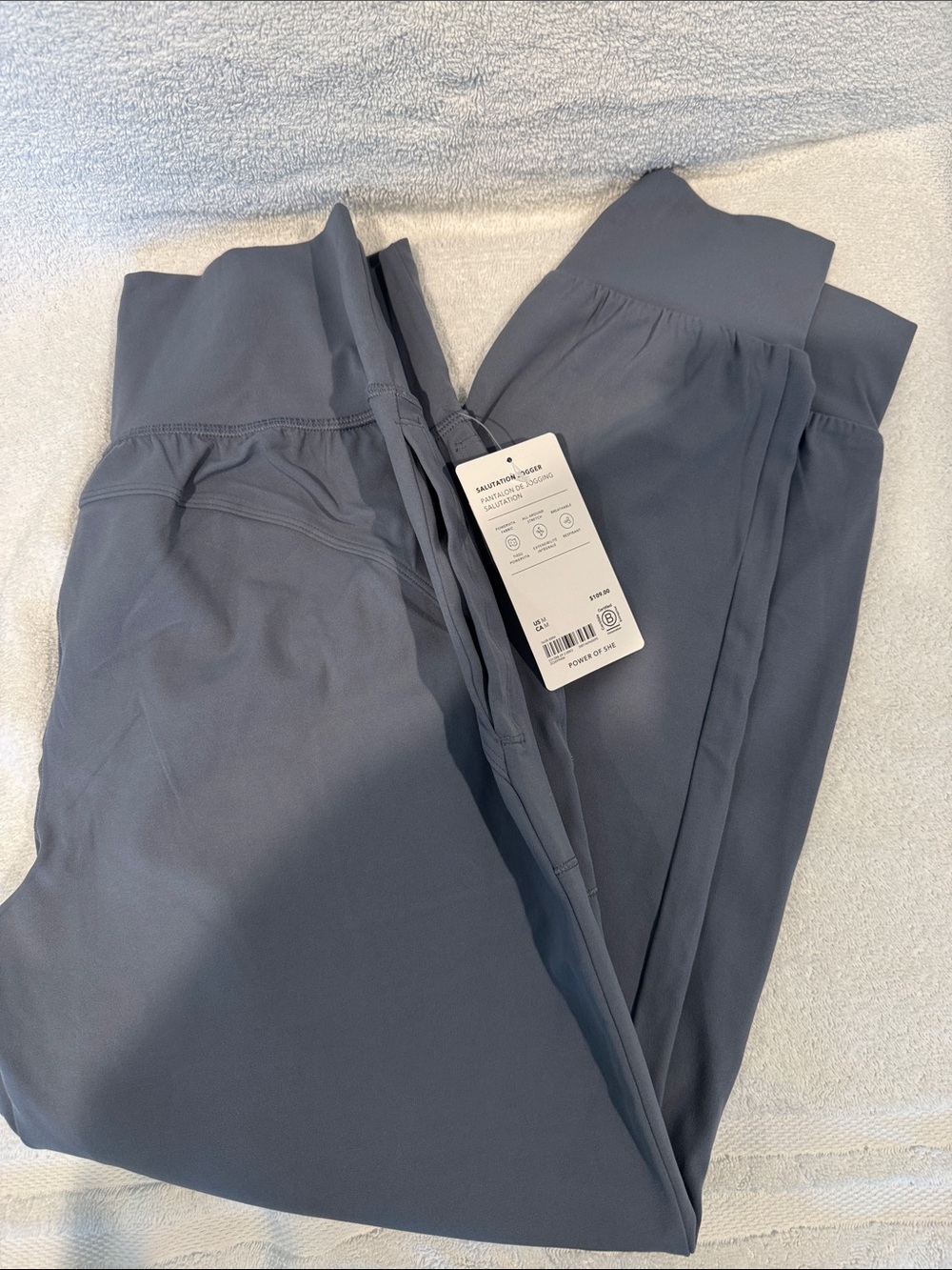 Athleta Women's Track Joggers - Slate Blue Gray